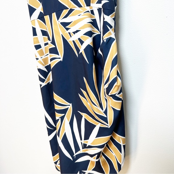 Finders Keepers Ritual Union Navy Leaf Dress - Picture 5 of 10